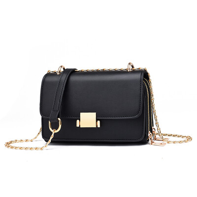 

Women on the tide chain one shoulder simple Korean version of fashion oblique satchel 100 ins summe