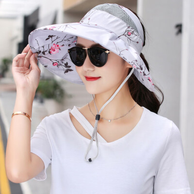 

Sun hat female sun protection outdoor summer Korean hat sun hat UV protection folding fashion Beach Hat