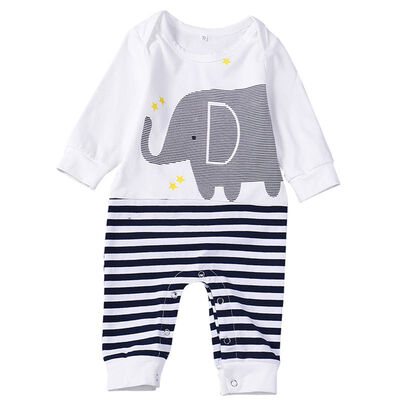 

Baby Rompers for Boys&Girls Cotton Long Sleeve O-Neck Printed Clothes Baby Fashion Casual Rompers