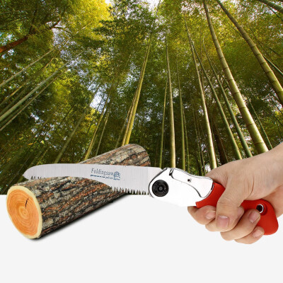 

Gardening Pruning SawFoldable Portable Manual Pruning Saw with Anti-slip Handle Outdoor Gardening Tree Cutting Tool Pruning Saw