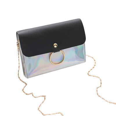 

Tailored Women Fashion Sequins Cover Crossbody Bag Shoulder Bag Coin Bag Phone Bag Black