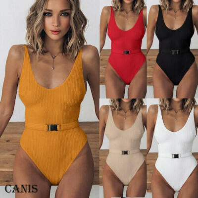 

Women One Piece Push Up Bikini Bandage Monokini Swimsuit Swimwear Bathing Suit