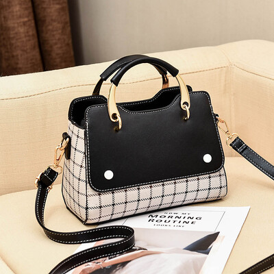

Upper New Female Trendy Korean Edition Fashion Single Shoulder Bag Slant Bag Handbag Simple Hundred Handbags