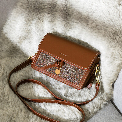 

Autumn&winter red ins ultra-hot little girl bag tide texture fashion shoulder Messenger bag Joker
