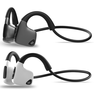 

R9 Bone Conduction Headset Wireless Bluetooth 50 Earphone IPX5 Waterproof Neck-strap Outdoor Sports Music Headphone Hands-free w
