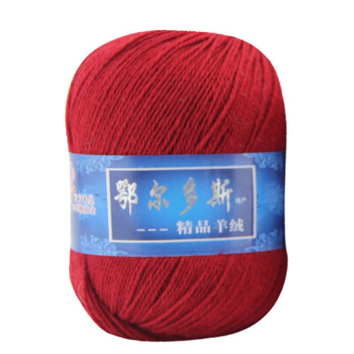 

Gobestart 1pc Soft Cashmere Yarn Hand-knitted Mongolian Woolen DIY Weave Thread