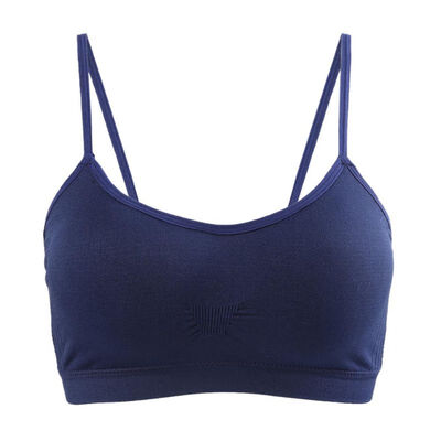 

Training Sport Bra Women Gym Running Crop Top Black Padded Criss Cross Back Yoga Bra Breathable Wirefree Sport Bra