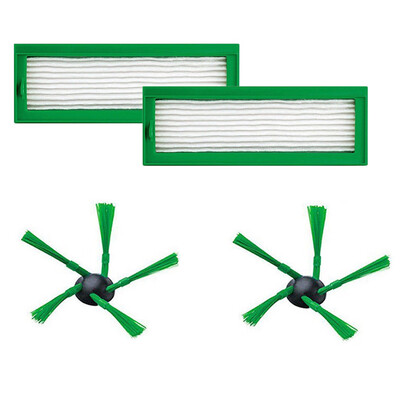 

〖Follure〗Parts Side Brush Hepa Filters for Vorwerk Kobold VR200 VR-200 Vaccum Cleaner