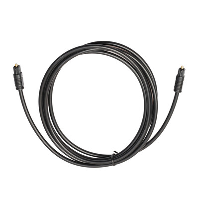 

Digital Fiber Optical Optic Audio TosLink Cable SPDIF MD DVD Gold Plated