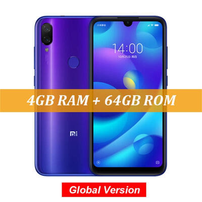 

Global Xiaomi Mi Play 4GB RAM 64GB ROM 584 Inch FHD Display MTK Helio P35 Octa Core 12MP Dual Cameras Mobile Phone OTA -US Plug
