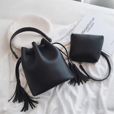 

Summer new small bag handbags new 2019 tide Korean version of the wild Messenger bag fashion one shoulder pumping bucket bag