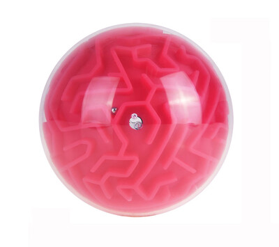 

〖Follure〗Magic 3D Maze Ball Interesting Labyrinth Puzzle Game Challenging Toy Gift