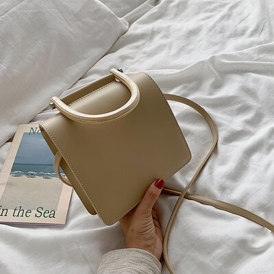 

French niche net red bag ocean female bag 2019 new fashion Korean version of the wild shoulder slung handbag