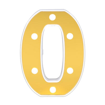 

LED Marquee Sign Numbers Lamp Indoor Wall Hanging Night Light Home Decor