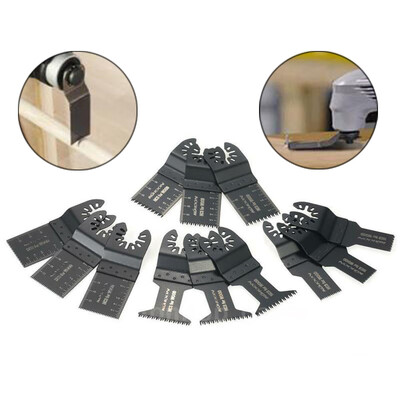 

12pcs HCS Oscillating Multi Tool Cutting Saw Blades For Carpets Wood Soft Metals