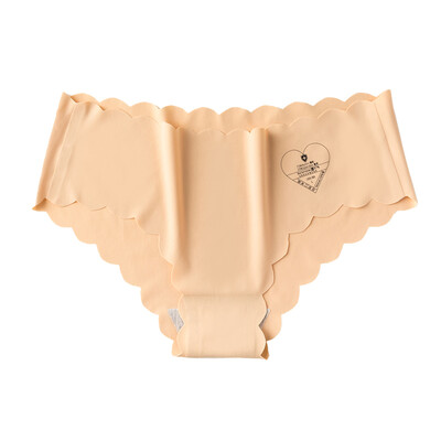 

Women Underwear Letters Printed Elastic Briefs