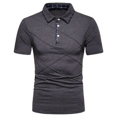 

Mens Slim Fit Shirts Short Sleeve Casual Golf T-Shirt Jersey Tops Tee