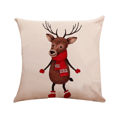 

Tailored Christmas Sofa Bed Home Decoration Festival Pillow Case Cushion Cover