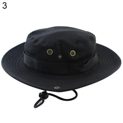 

Flat Roof Military Hat Cadet Patrol Bush Hat Outdoors Climbing Fishing Boonie Cap