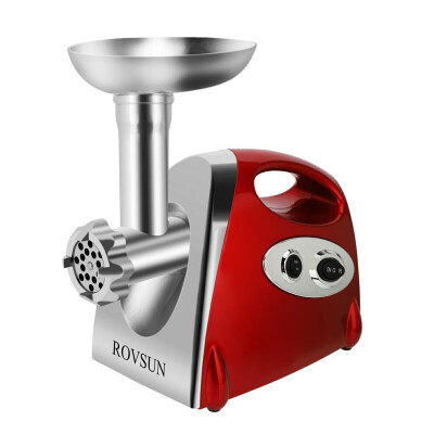 

800W Portable Electric Meat Grinder Home Use Stainless Steel Food Grinder&Sausage Maker Metal Silver