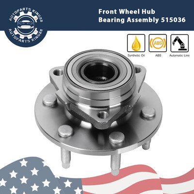 

Front Wheel Bearing & Hub Assembly for GMC Sierra Chevy Silverado 1500 4x4 6 lug