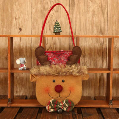 

Tailored New Santa Claus Gift Bags Merry Christmas Candy Bags Snowman Decorative Gift
