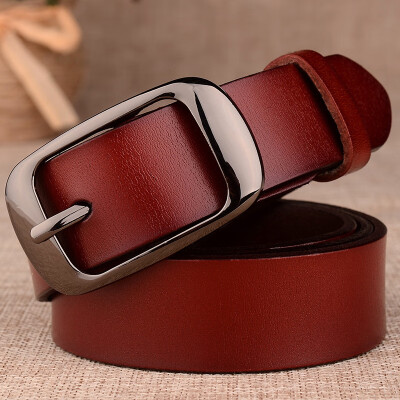 

Hot ladies belt leather cowhide womens leather Korean version of the belt decoration fashion wild generation