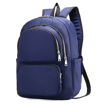 

Large capacity backpack female travel backpack travel computer bag Korean schoolbag mens casual waterproof nylon Oxford cloth
