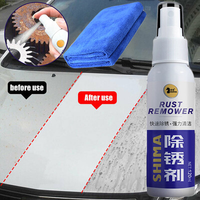 

〖Follure〗New Rust Inhibitor Rust Remover Spray Rust Quick Cleaming Spray 120ml