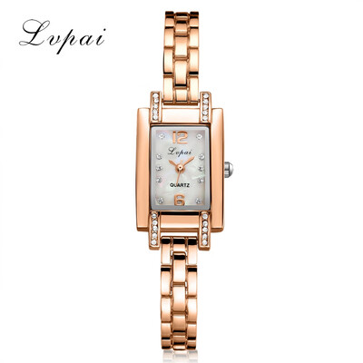 

LVPAI Brand Watches Women Fashion Bracelet Watch Luxury Rose Gold Watch Women Female Quartz WristWatches Dress Watches 533