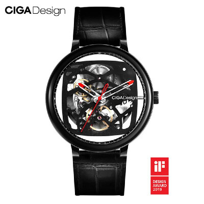 

Xiaomi youpin CIGA Design Automatic Mechanical Watch Self-wind Wrist Watches 3ATM Waterproof Business Men Wristwatches Leather Str