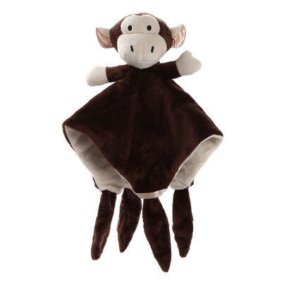 

Siaonvr Newborn Soft Baby Teddy Bear Puppet Toy Gift Snuggle Baby Comforter Blanket BW