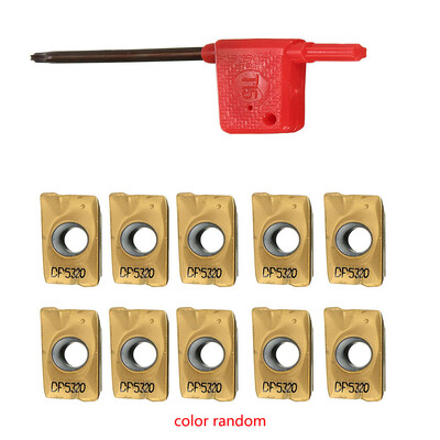 

10pcs APMT1604PDER DP5320 Carbide Inserts Lathe Milling Mill CNC Tools Turning Tool Inserts&Wrench