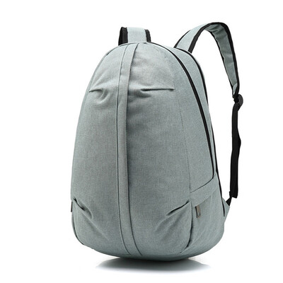 

Tailored Large Capacity Solid Color Waterproof Nylon Casual Backpack School Bag