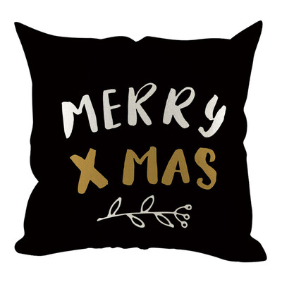 

Siaonvr Christmas Pillow Cover Pillowcases Decorative Sofa Cushion Cover Home Decoration