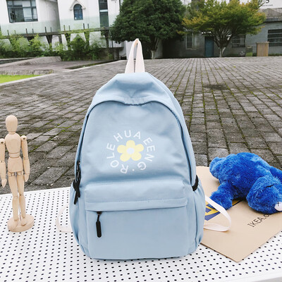 

New large-capacity backpack female casual Korean high school junior high school trend college fashion bag college backpack