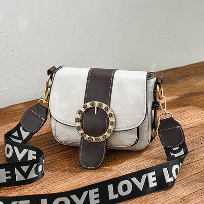 

Summer womens new fashion Korean version fashion Baitao Ms ins single shoulder inclined bag Summer