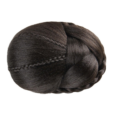 

Gobestart Hair Braided Wig Bun BW