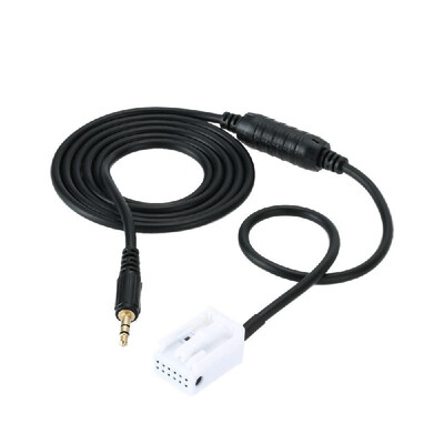 

KKmoon For BMW Z4 E85 X3 E83 35mm Mini Jack Aux In Adapter Cable Music Interface for iPhone iPod MP3 CD player