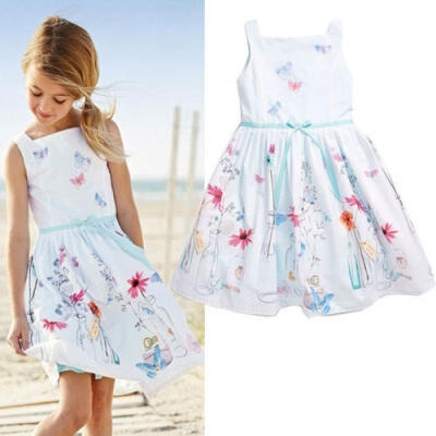 

2015 Hot Baby Kids Girls Princess Tutu Dress Party Ball Flower Gown Dresses 1-7Y Fashion Little Children&39s Clothing