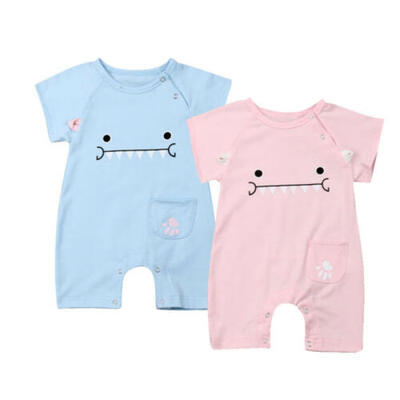 

Infant Baby Boy Girl Romper Bodysuit Sunsuit Summer Outfit Set Casual Clothes