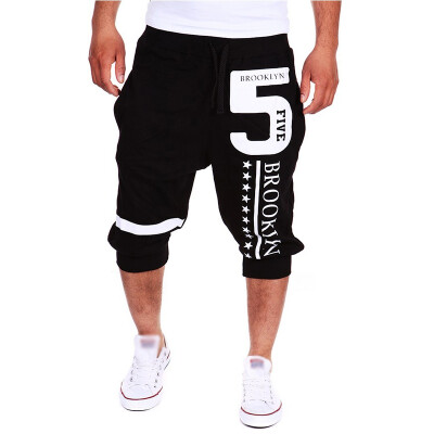 

Men\s Fashion New Lettering Design Casual Shorts