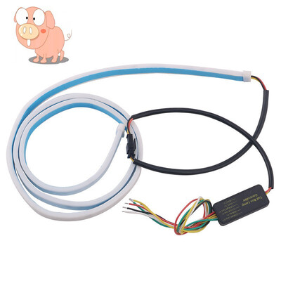 

Car streamer colorful box lights with rear-guard turn&highlight led strip