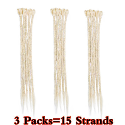 

Dreadlock Extension Ombre For Hip-Hop Synthetic Heat Resistant Crochet Braiding Hair Handmade Extension Twist Braiding For Women