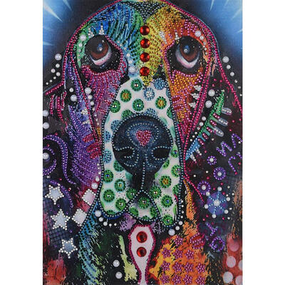 

5D DIY Special Shaped Diamond Painting Novelty Dog Cross Stitch Embroidery