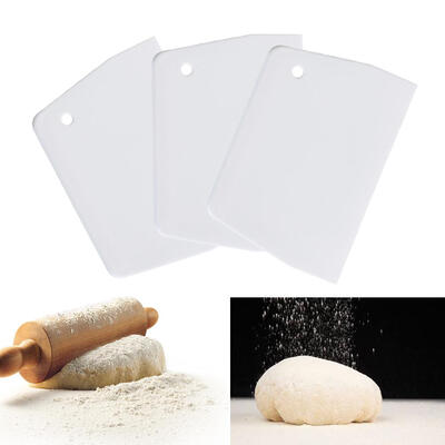 

Plastic Baking Cream Cake Flour Scraper Cutter Knife Kitchen Baking Tool