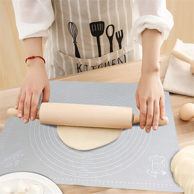 

Gobestart Non-Stick Silicone Baking Cake Dough Fondant Rolling Kneading Mat