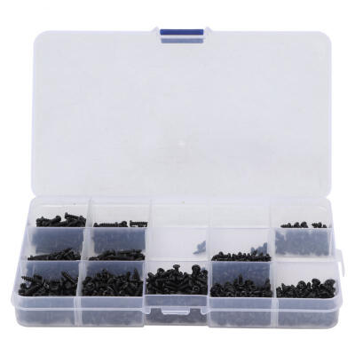 

Greensen 750PCS M23 M26 M3 Carbon Steel Self-tapping Screws Woodworking Fastener