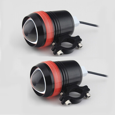 

1Pcs Motorcycle U3 LED Headlight Motorbike 12v 30W 6500k head lamp Offroad ATV DRL Spotlight fog light Driving auxiliary Lamps