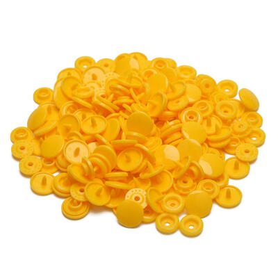 

50pcs T5 Plastic Press Stud Buttons Fastener DIY Baby Clothing Snap Button